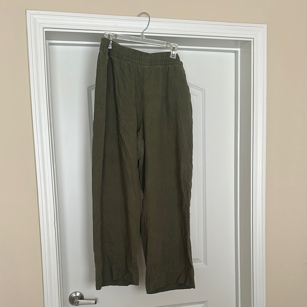 Old Navy Green Wide Leg Pants